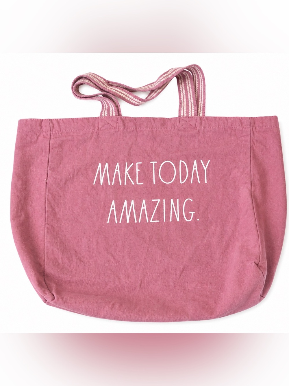 Rae Dunn Make Today Amazing canvass tote bag